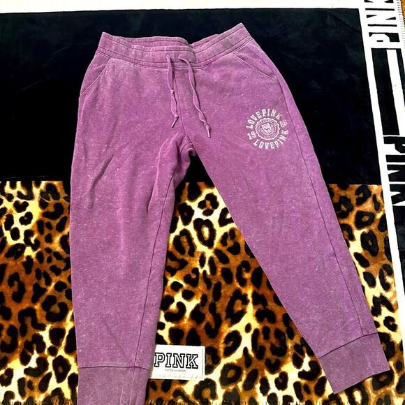 Pink washed purple sweats - Picture 1 of 1